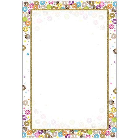 Ashley Productions Smart Poly Chart, DonutFetti Blank, 13in x 19in 91067